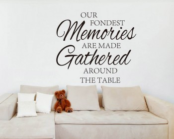 Our Fondest Memories Quotes Wall Decal Love Vinyl Art Stickers Our Fondest Memories Quotes Wall Decal Love Vinyl Art Stickers
